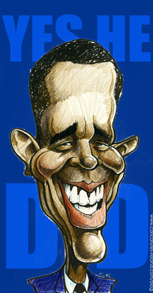 Caricatures Of Obama. Barack Obama cartoon