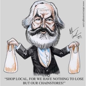 Karl Marx – Caricatures Ireland by Allan Cavanagh