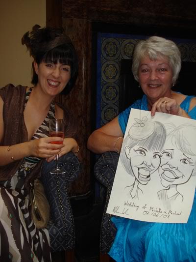 Sligo Wedding Caricature Artist