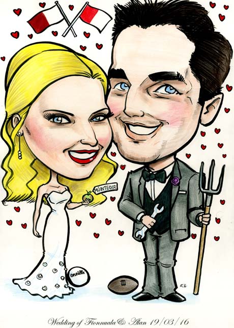 wedding-caricature-Allan-Cavanagh-Ireland
