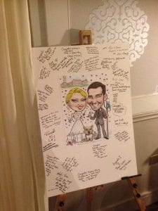 Wedding Signing Boards Ireland Caricatures Ireland By Allan Cavanagh
