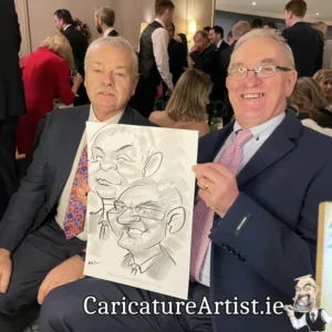 Hardiman Hotel Galway Wedding Entertainment Live Caricatures (5)