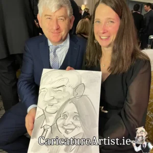 Hardiman Hotel Galway Wedding Entertainment Live Caricatures (7)