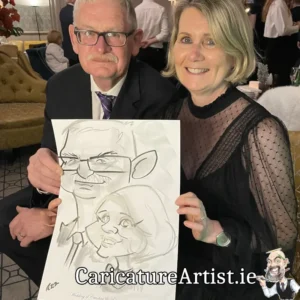 Hardiman Hotel Galway Wedding Entertainment Live Caricatures (9)