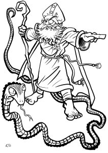 Saint Patricks Day Colouring In Page for Schools Free