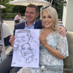 Aherlow House Hotel Wedding Caricatures 84