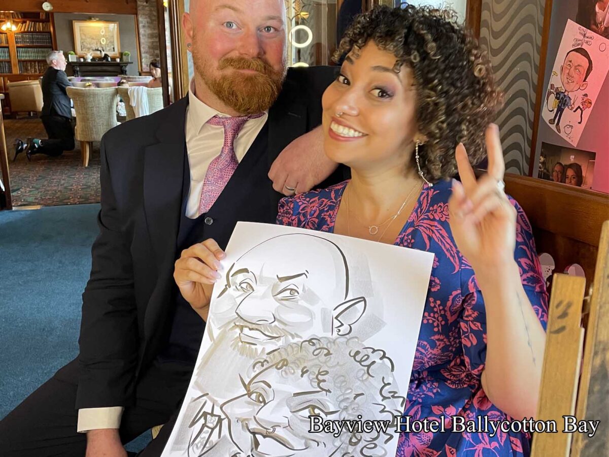 Cork Caricaturist For Weddings