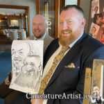 Wedding Caricatures Bayview Hotel Cork Caricaturist Allan Cavanagh (2)