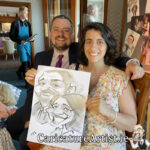 Wedding Caricatures Bayview Hotel Cork Caricaturist Allan Cavanagh (5)