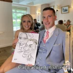 Mount Juliet Wedding Caricatures (4)