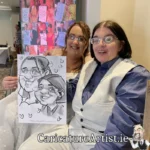 Portmarnock Resort Wedding Entertainment Caricature Artist Dublin (1)