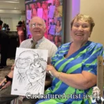 Portmarnock Resort Wedding Entertainment Caricature Artist Dublin (10)