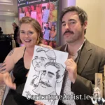 Portmarnock Resort Wedding Entertainment Caricature Artist Dublin (14)
