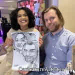 Portmarnock Resort Wedding Entertainment Caricature Artist Dublin (15)