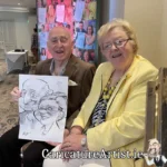 Portmarnock Resort Wedding Entertainment Caricature Artist Dublin (7)