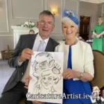 Dromquinna Manor Wedding Entertainment Kerry Caricature Artist (5)