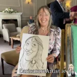 Dromquinna Manor Wedding Entertainment Kerry Caricature Artist (9)