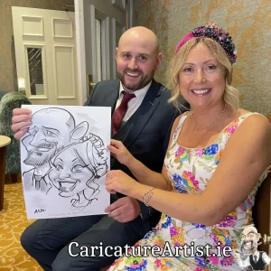 Park Hotel Dungarvan Waterford Wedding Entertainment Caricatures (18)