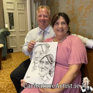 Park Hotel Dungarvan Waterford Wedding Entertainment Caricatures (23)