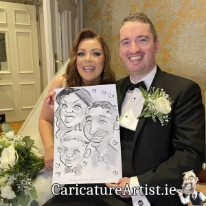 Park Hotel Dungarvan Waterford Wedding Entertainment Caricatures (24)