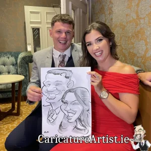Park Hotel Dungarvan Waterford Wedding Entertainment Caricatures (25)