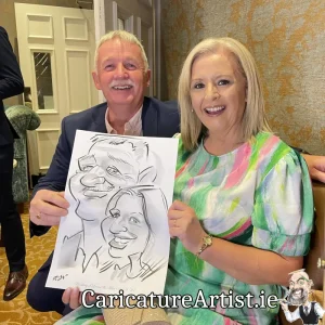 Park Hotel Dungarvan Waterford Wedding Entertainment Caricatures (26)