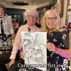 Caricaturist for weddings Ireland Allan Cavanagh (10)