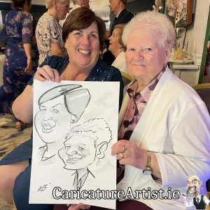 Caricaturist for weddings Ireland Allan Cavanagh (12)