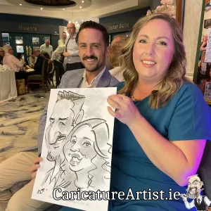 Caricaturist for weddings Ireland Allan Cavanagh (14)