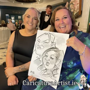 Caricaturist for weddings Ireland Allan Cavanagh (15)
