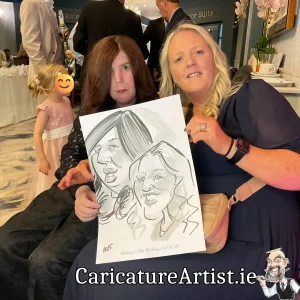 Caricaturist for weddings Ireland Allan Cavanagh (16)