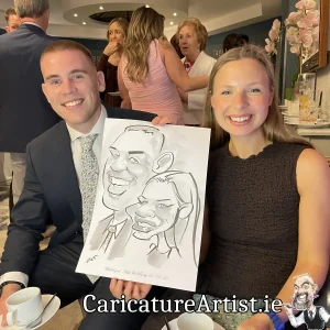 Caricaturist for weddings Ireland Allan Cavanagh (2)