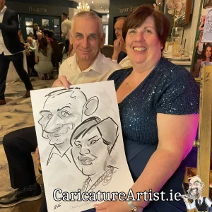 Caricaturist for weddings Ireland Allan Cavanagh (4)