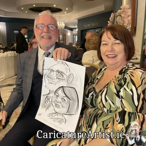 Caricaturist for weddings Ireland Allan Cavanagh (6)