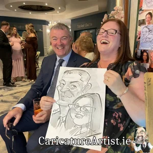 Caricaturist for weddings Ireland Allan Cavanagh (7)