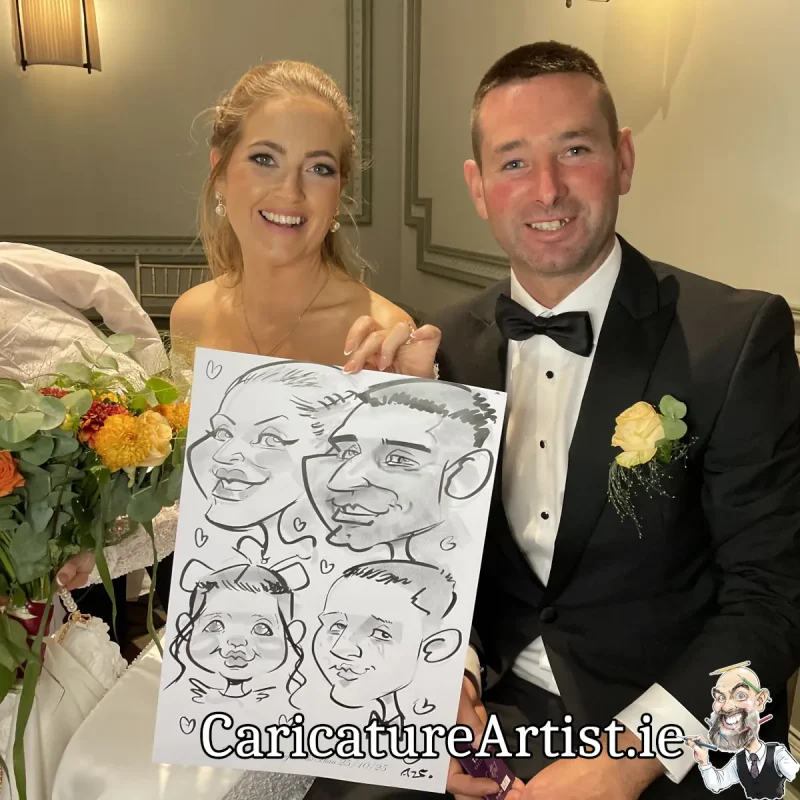 Talbot Hotel Midleton Wedding Caricatures by Allan Cavanagh (12)