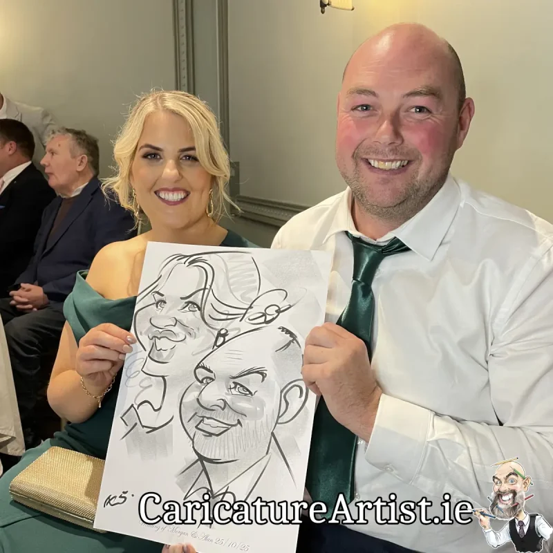 Talbot Hotel Midleton Wedding Caricatures by Allan Cavanagh (5)