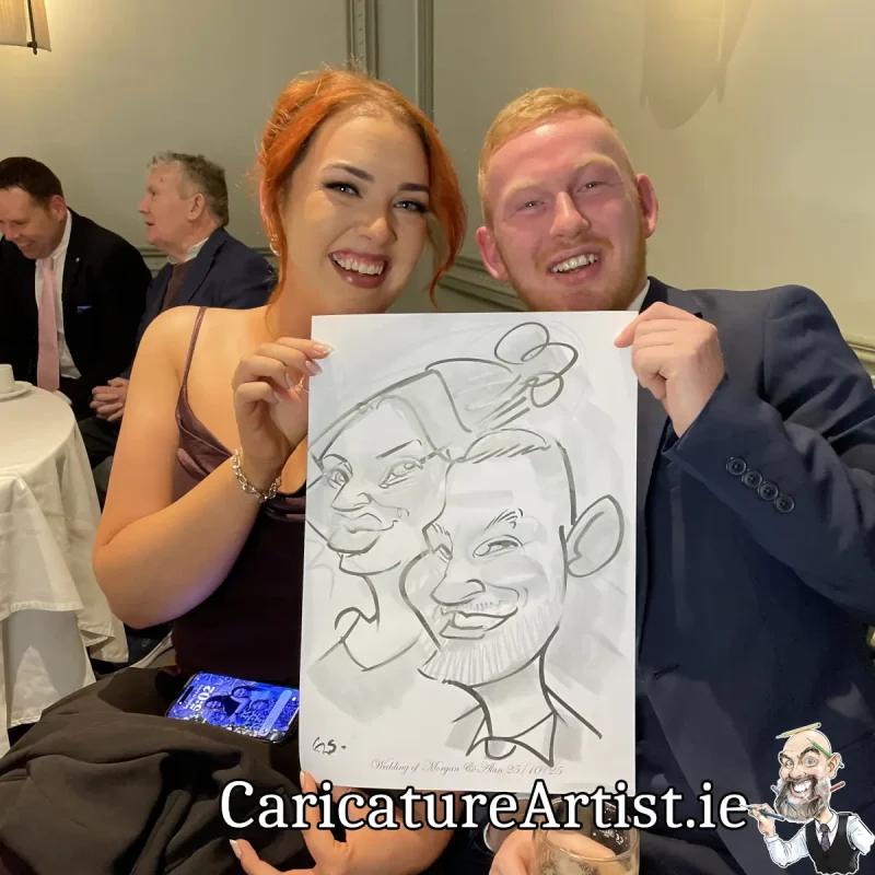 Talbot Hotel Midleton Wedding Caricatures by Allan Cavanagh (6)