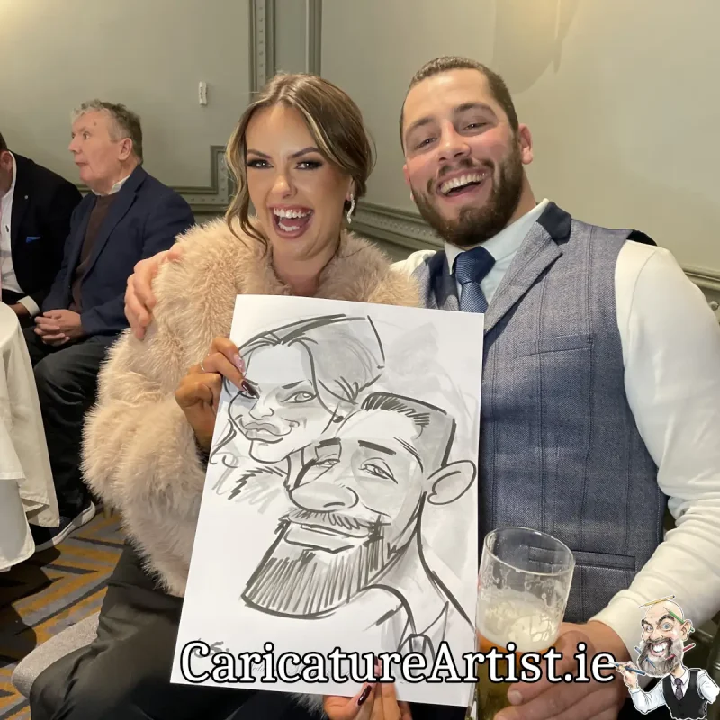 Talbot Hotel Midleton Wedding Caricatures by Allan Cavanagh (7)