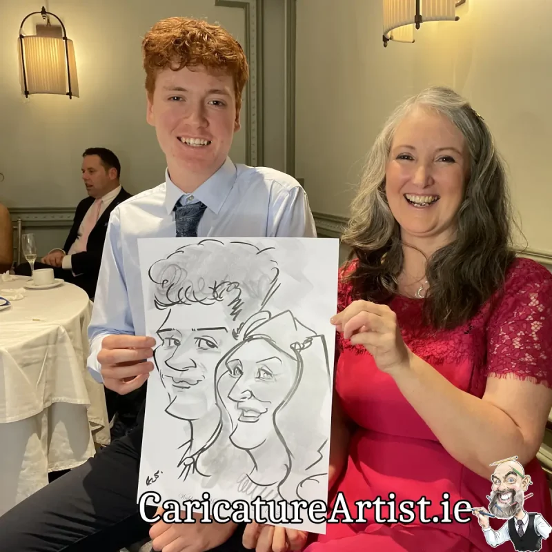 Talbot Hotel Midleton Wedding Caricatures by Allan Cavanagh (9)