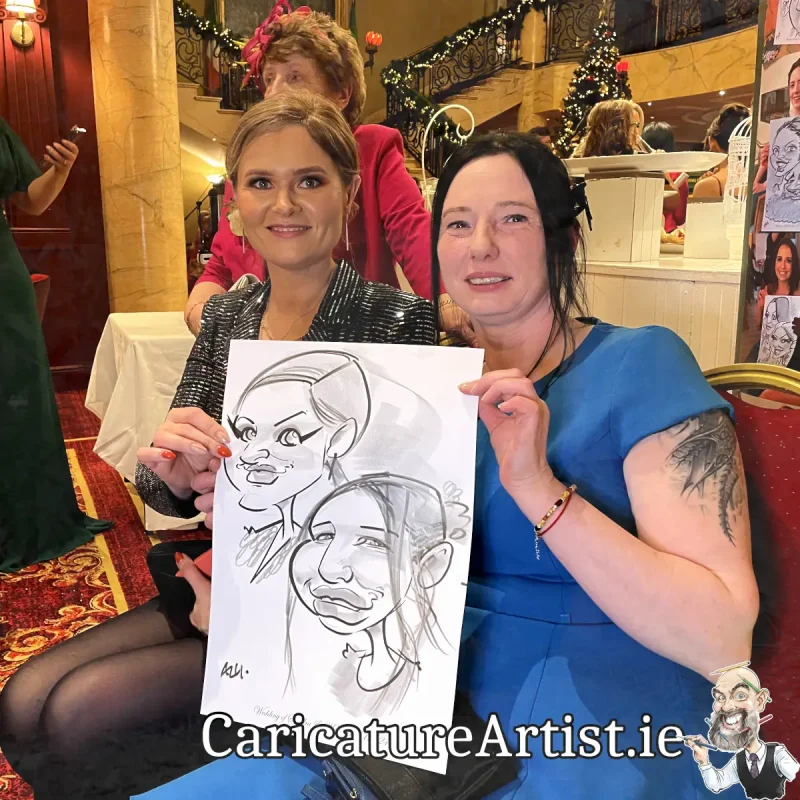 Weddings Tullamore Wedding Entertainment Caricatures Allan Cavanagh (1)