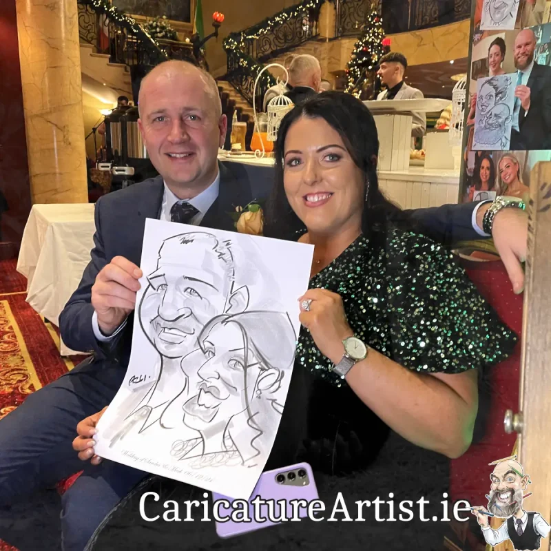 Weddings Tullamore Wedding Entertainment Caricatures Allan Cavanagh (10)