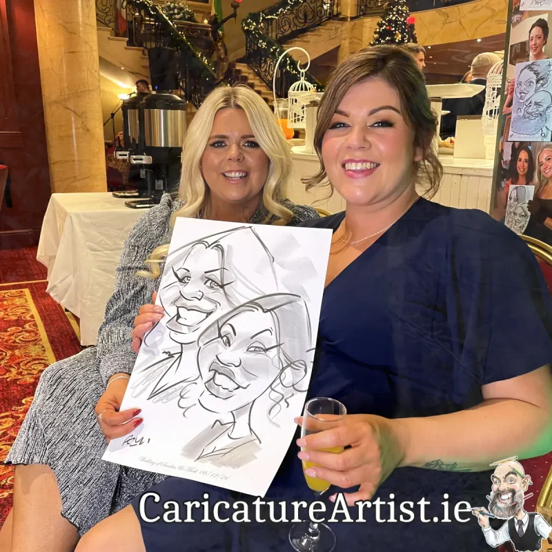 Weddings Tullamore Wedding Entertainment Caricatures Allan Cavanagh (11)