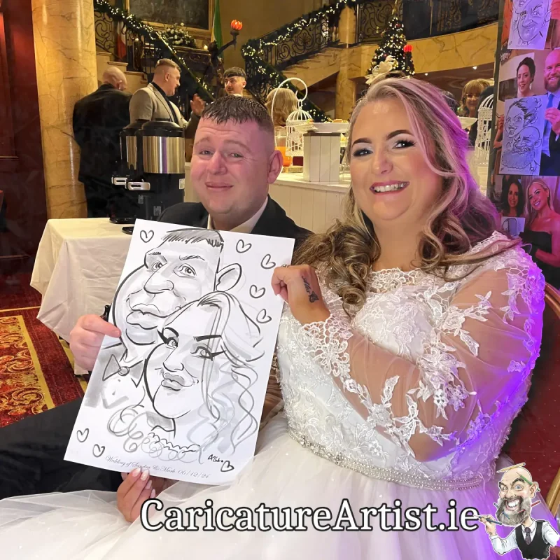Weddings Tullamore Wedding Entertainment Caricatures Allan Cavanagh (12)