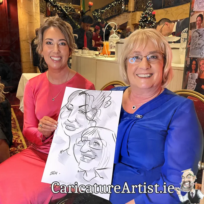 Weddings Tullamore Wedding Entertainment Caricatures Allan Cavanagh (3)
