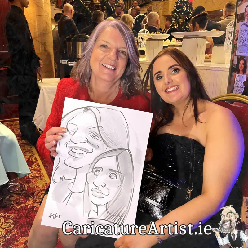 Weddings Tullamore Wedding Entertainment Caricatures Allan Cavanagh (4)