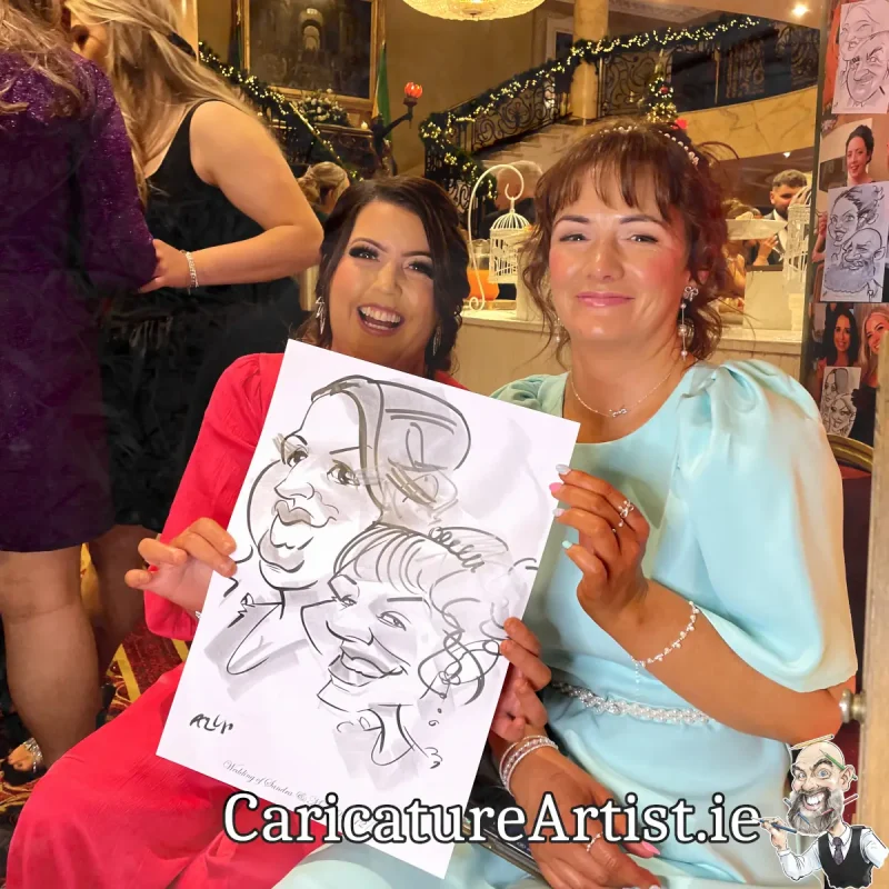 Weddings Tullamore Wedding Entertainment Caricatures Allan Cavanagh (6)