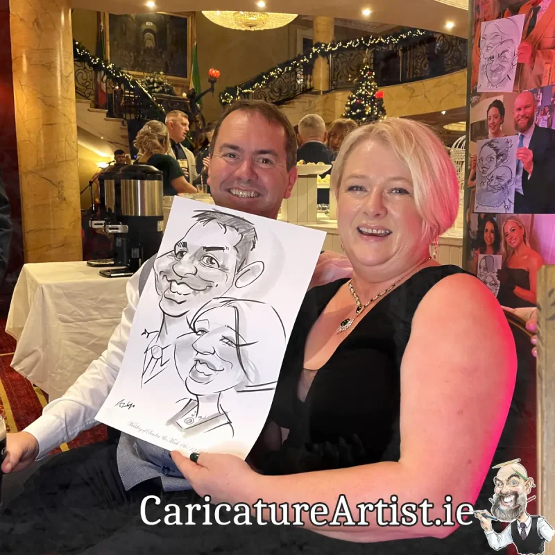 Weddings Tullamore Wedding Entertainment Caricatures Allan Cavanagh (7)