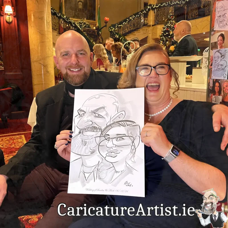 Weddings Tullamore Wedding Entertainment Caricatures Allan Cavanagh (9)