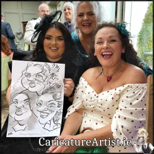 Best Wedding Entertainers Ireland Caricatures by Allan Cavanagh (11)